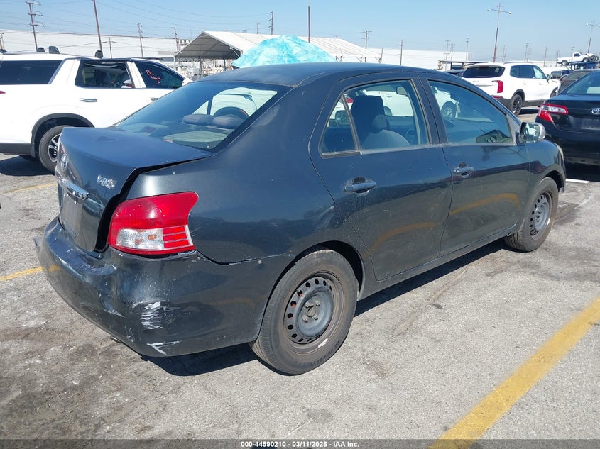 2007 Toyota Yaris VIN JTDBT923071113852 IAAI salvage auction — REAR END, Salvage (California), sold $850 on 2026-07-14 (photo 4)