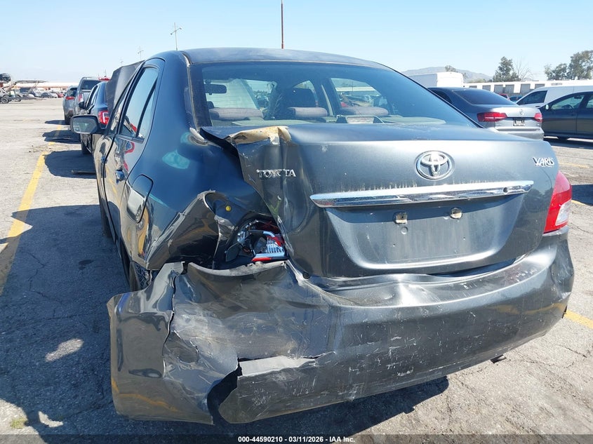 2007 Toyota Yaris VIN JTDBT923071113852 IAAI salvage auction — REAR END, Salvage (California), sold $850 on 2026-07-14 (photo 6)