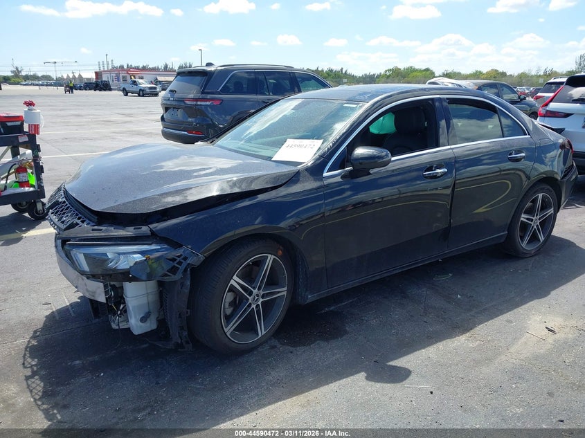 2019 Mercedes-benz A-klasse VIN WDD3G4EB9KW031859 IAAI salvage auction — REAR END, Salvage Title, sold $3,000 on 2026-07-09 (photo 2)