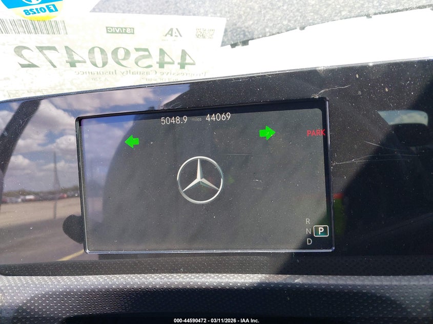 2019 Mercedes-benz A-klasse VIN WDD3G4EB9KW031859 IAAI salvage auction — REAR END, Salvage Title, sold $3,000 on 2026-07-09 (photo 7)