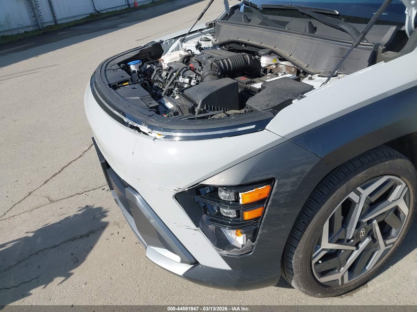 2026 Hyundai Kona VIN KM8HD3A30TU360377 IAAI salvage auction — FRONT END, Salvage Title, sold $10,950 on 2026-07-07 (photo 6)