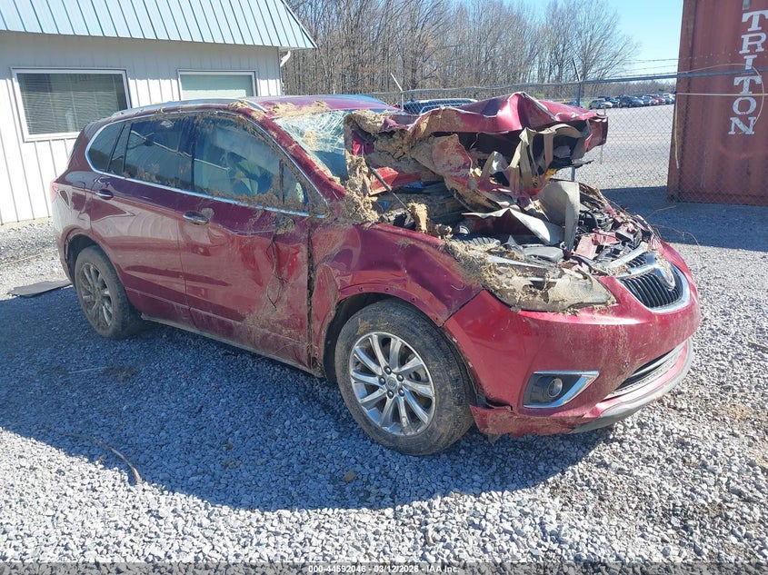 2020 Buick Envision VIN LRBFXCSA9LD018702 IAAI salvage auction — FRONT END, Original (Kentucky), sold $1,200 on 2026-07-21 (photo 1)