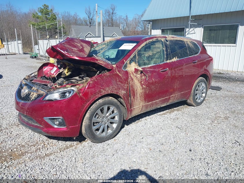 2020 Buick Envision VIN LRBFXCSA9LD018702 IAAI salvage auction — FRONT END, Original (Kentucky), sold $1,200 on 2026-07-21 (photo 2)