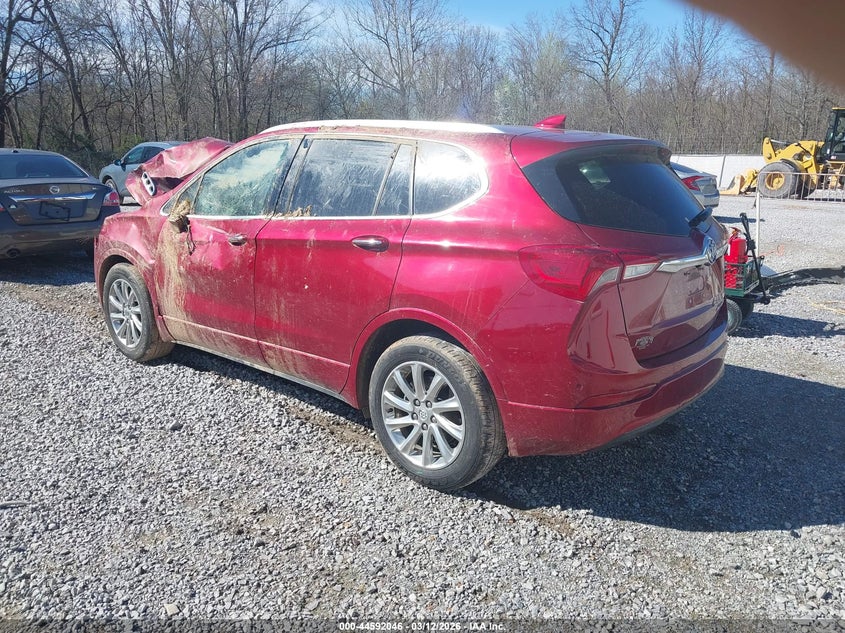 2020 Buick Envision VIN LRBFXCSA9LD018702 IAAI salvage auction — FRONT END, Original (Kentucky), sold $475 on 2026-07-21 (photo 3)