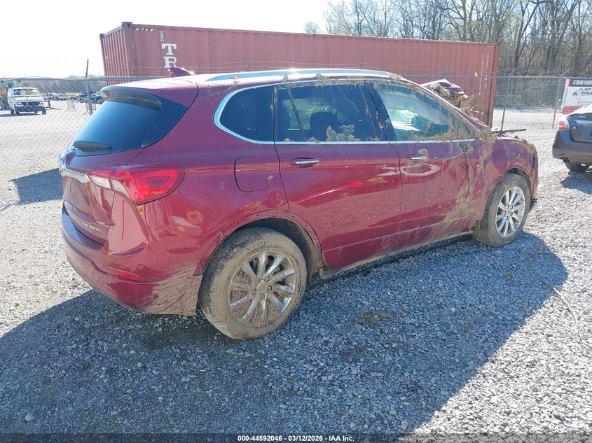 2020 Buick Envision VIN LRBFXCSA9LD018702 IAAI salvage auction — FRONT END, Original (Kentucky), sold $475 on 2026-07-21 (photo 4)