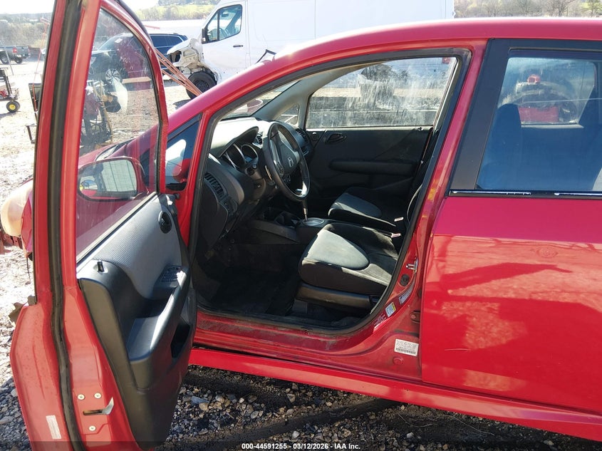 2007 Honda Fit VIN JHMGD38687S064569 IAAI salvage auction — FRONT END, Clear (Arkansas), sold $25 on 2026-07-16 (photo 5)