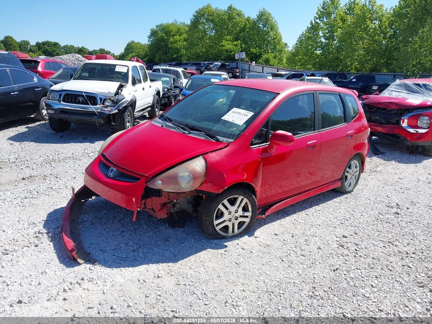 2007 Honda Fit VIN JHMGD38687S064569 IAAI salvage auction — FRONT END, Clear (Arkansas), sold $200 on 2026-07-18 (photo 2)