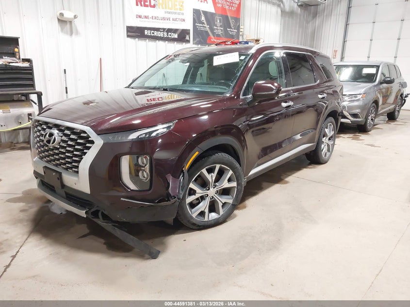 2020 Hyundai Palisade VIN KM8R4DHE5LU093416 IAAI salvage auction — REAR END, Salvage Title, sold $6,700 on 2026-07-09 (photo 2)