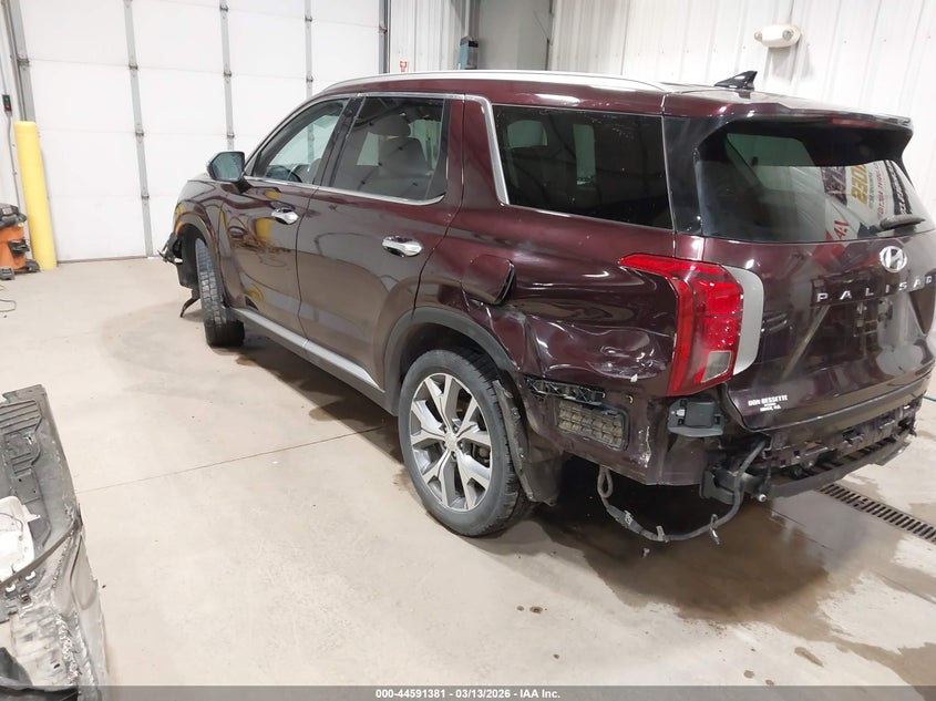 2020 Hyundai Palisade VIN KM8R4DHE5LU093416 IAAI salvage auction — REAR END, Salvage Title, sold $6,700 on 2026-07-09 (photo 3)