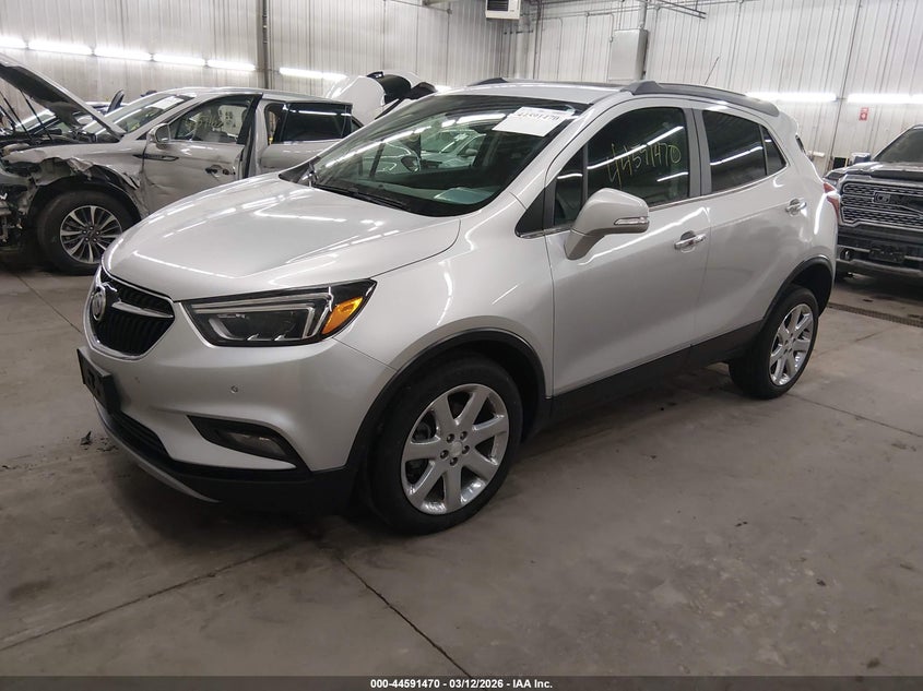 2017 Buick Encore VIN KL4CJHSB1HB176301 IAAI salvage auction — RIGHT REAR, Salvage (Minnesota), sold $1,350 on 2026-07-21 (photo 2)