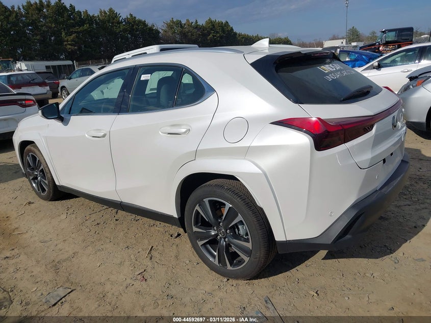 2025 Lexus Ux VIN JTHUCJDH5S2008745 IAAI salvage auction — FRONT END, Salvage Title, sold $9,200 on 2026-08-24 (photo 3)