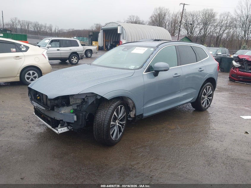 2022 Volvo Xc60 VIN YV4L12RKXN1915849 IAAI salvage auction — FRONT END, Salvage (New Jersey), sold $8,000 on 2026-07-30 (photo 2)