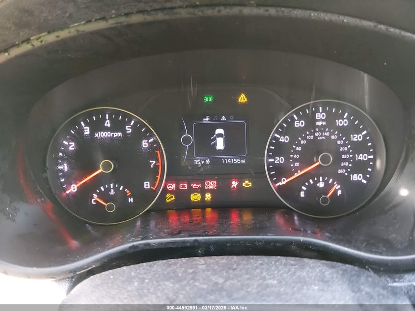 2019 Kia Sportage VIN KNDPM3AC8K7586910 IAAI salvage auction — FRONT END, Salvage Title, sold $925 on 2026-07-09 (photo 7)