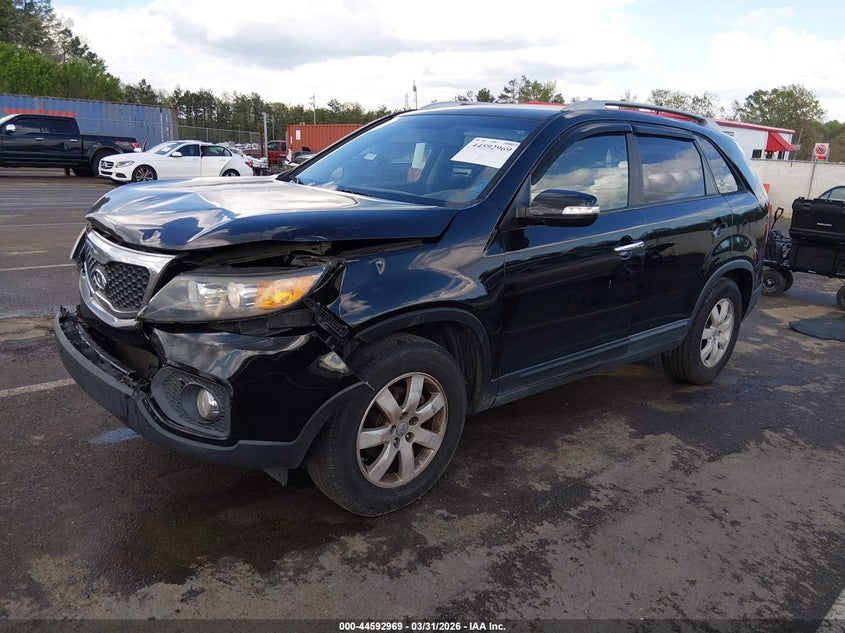 2012 Kia Sorento VIN 5XYKT3A6XCG248940 IAAI salvage auction — FRONT END, Wait Title, sold $1,200 on 2026-07-16 (photo 2)