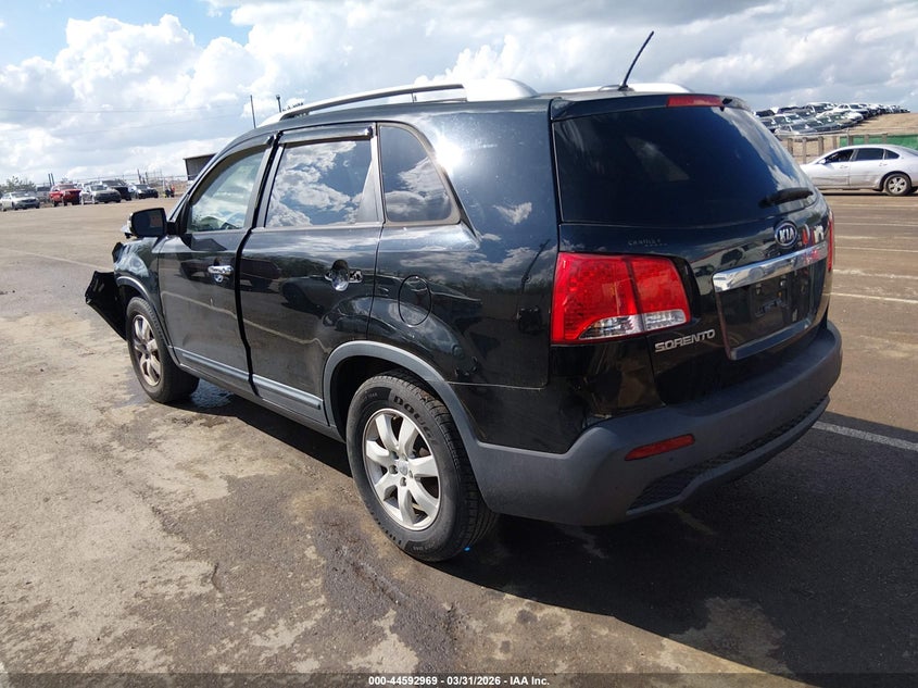 2012 Kia Sorento VIN 5XYKT3A6XCG248940 IAAI salvage auction — FRONT END, Wait Title, sold $1,200 on 2026-07-16 (photo 3)