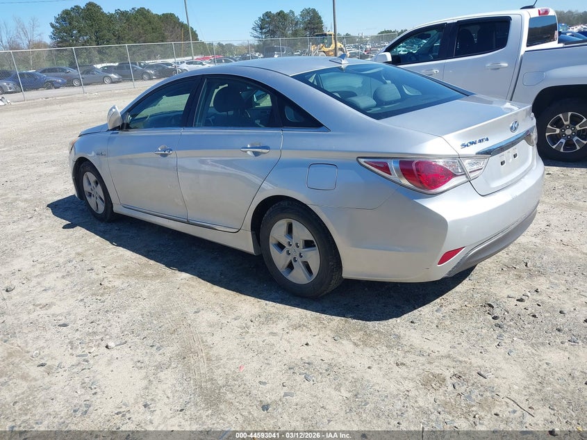 2011 Hyundai Sonata hybrid VIN KMHEC4A41BA002418 IAAI salvage auction — RIGHT FRONT, Salvage (Georgia), sold $775 on 2026-07-16 (photo 3)