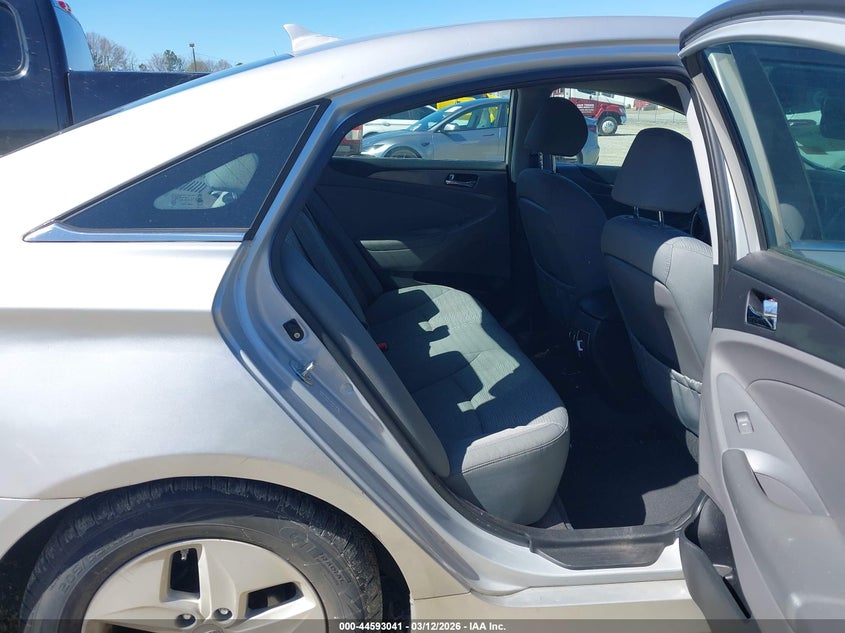 2011 Hyundai Sonata hybrid VIN KMHEC4A41BA002418 IAAI salvage auction — RIGHT FRONT, Salvage (Georgia), sold $775 on 2026-07-16 (photo 8)