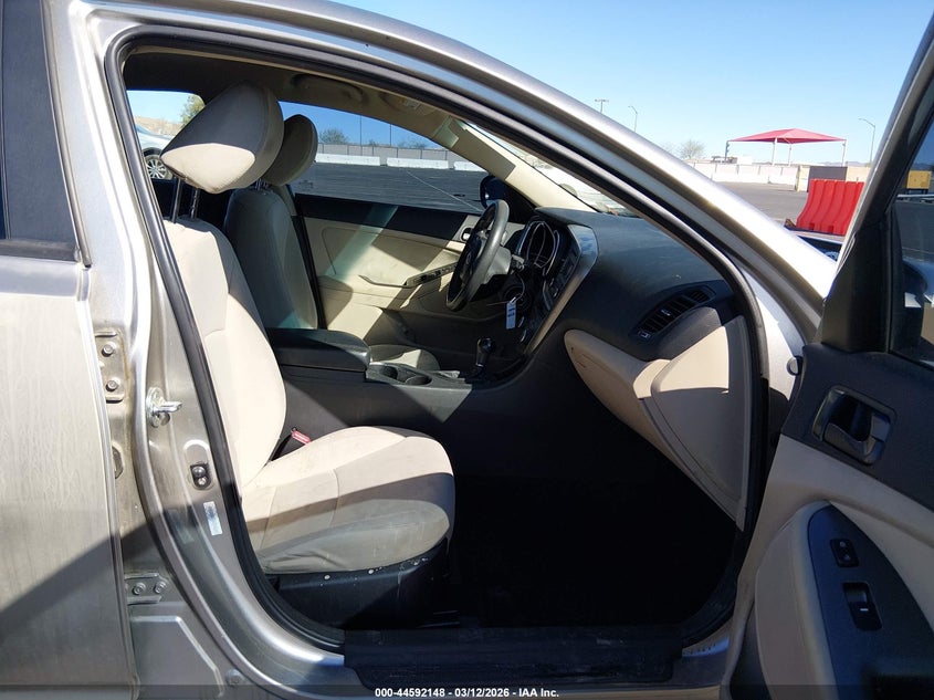 2014 Kia Optima VIN KNAGM4A78E5475666 IAAI salvage auction — FRONT END, Salvage Title, sold $25 on 2026-08-02 (photo 5)