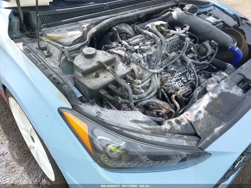 2019 Hyundai Veloster VIN KMHT36AHXKU001451 IAAI salvage auction — UNKNOWN, Salvage Title, sold $1,650 on 2026-07-11 (photo 6)