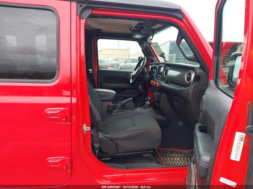 2020 Jeep Wrangler / VIN 1C4HJXEN5LW230311 IAAI salvage auction — REAR END, Salvage (Hawaii), sold $9,350 on 2026-08-04 (photo 5)