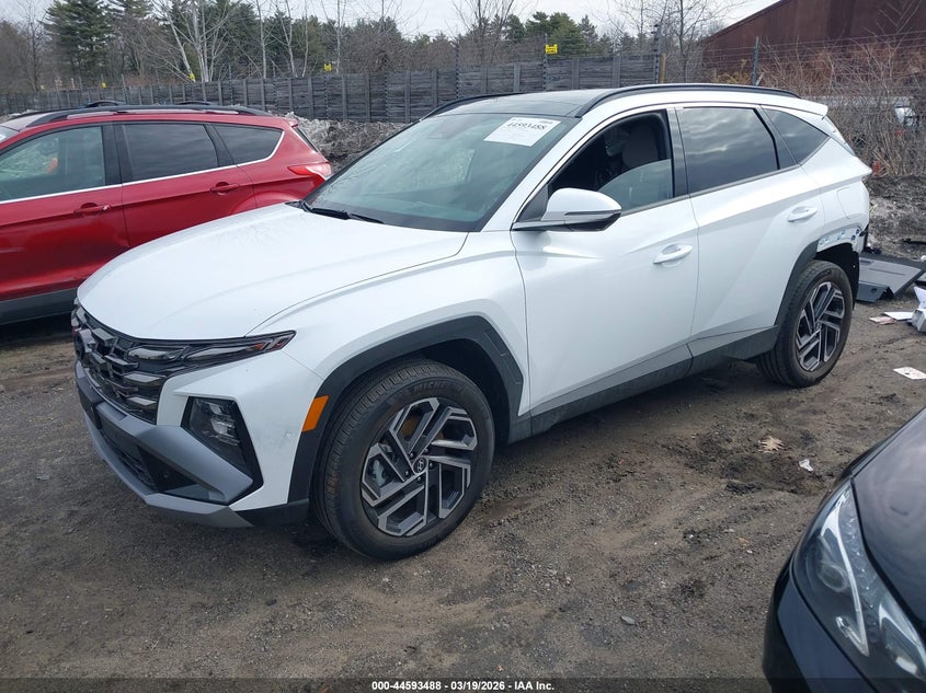 2025 Hyundai Tucson VIN KM8JEDD14SU397803 IAAI salvage auction — REAR END, Salvage Title, sold $15,650 on 2026-10-16 (photo 2)