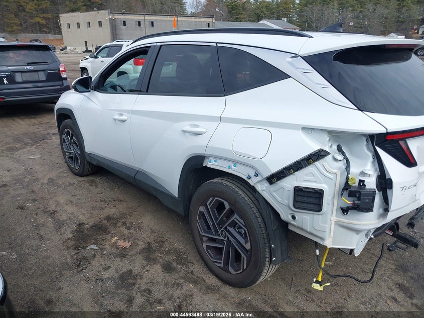 2025 Hyundai Tucson VIN KM8JEDD14SU397803 IAAI salvage auction — REAR END, Salvage Title, sold $15,650 on 2026-10-16 (photo 3)