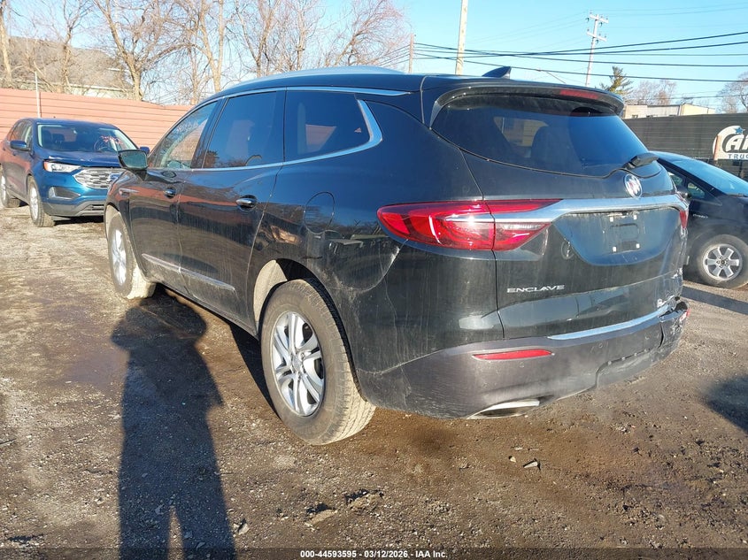 2021 Buick Enclave VIN 5GAERBKW2MJ259843 IAAI salvage auction — RIGHT REAR, Salvage Title, sold $4,825 on 2026-07-09 (photo 3)