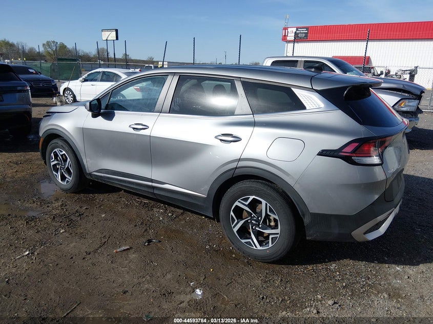2023 Kia Sportage VIN KNDPU3AF3P7157644 IAAI salvage auction — FRONT END, Salvage Title, sold $4,550 on 2026-07-29 (photo 3)