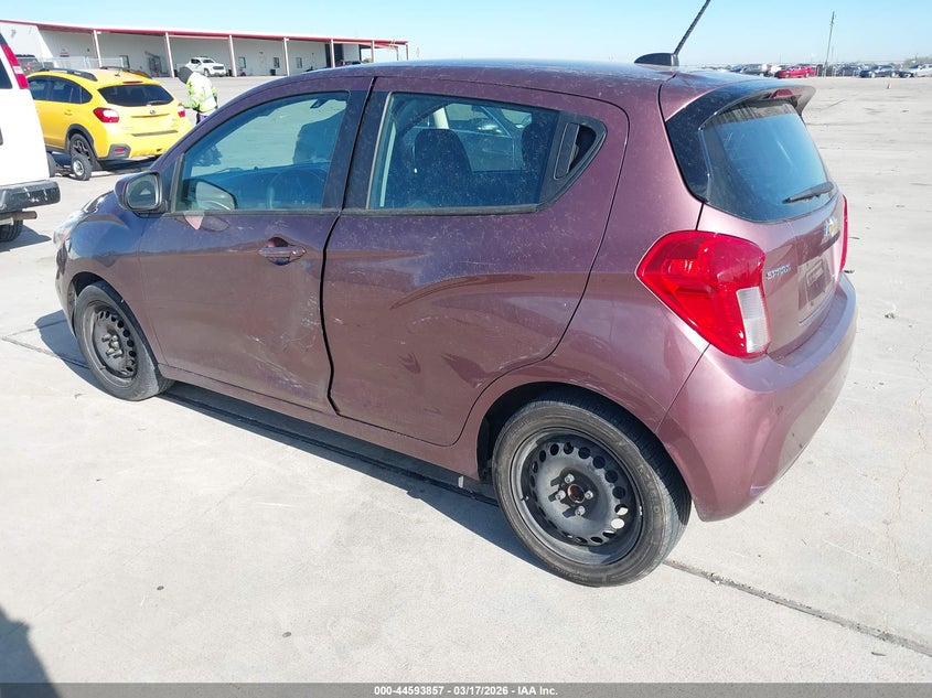 2021 Chevrolet Spark VIN KL8CD6SA8MC750012 IAAI salvage auction — LEFT & RIGHT, Original (Texas), sold $1,450 on 2026-07-17 (photo 3)