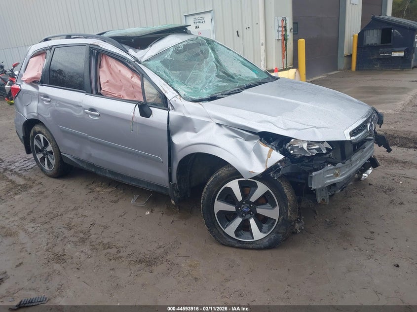2017 Subaru Forester VIN JF2SJAGC0HH548588 IAAI salvage auction — ROLLOVER, Salvage Title, sold $125 on 2026-07-12 (photo 1)