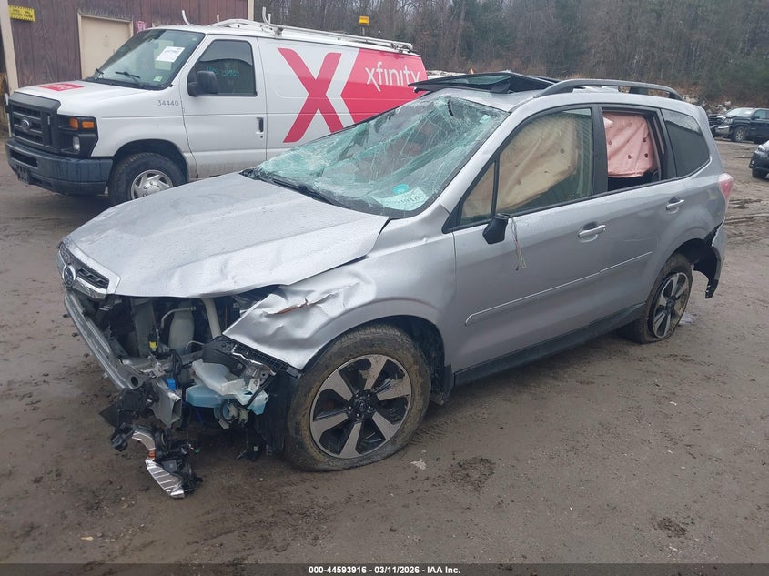 2017 Subaru Forester VIN JF2SJAGC0HH548588 IAAI salvage auction — ROLLOVER, Salvage Title, sold $125 on 2026-07-12 (photo 2)