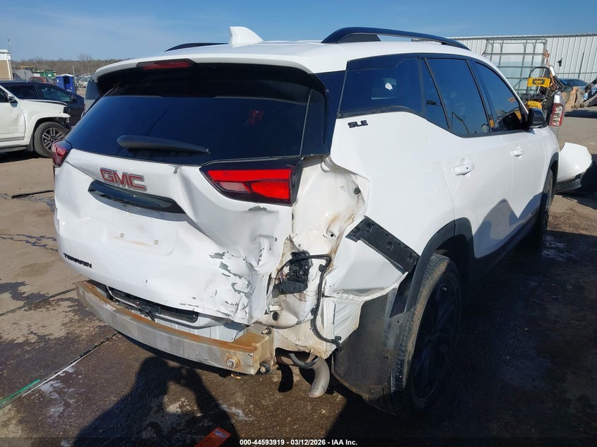 2021 Gmc Terrain VIN 3GKALMEV6ML343593 IAAI salvage auction — FRONT & REAR, Salvage Title, sold $4,650 on 2026-09-02 (photo 4)
