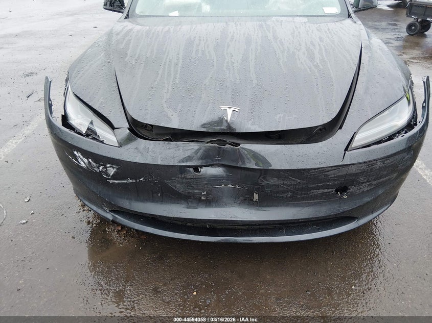2024 Tesla Model 3 VIN 5YJ3E1EA8RF773884 IAAI salvage auction — FRONT END, Salvage Title, sold $10,400 on 2026-07-23 (photo 6)