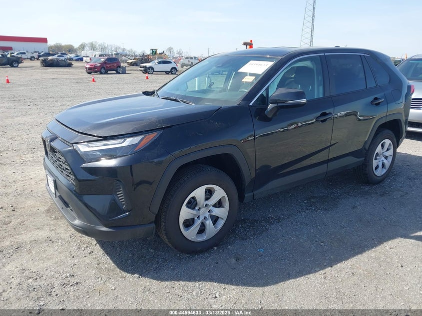 2025 Toyota Rav 4 VIN 2T3G1RFV0SC571779 IAAI salvage auction — RIGHT SIDE, Salvage (Arkansas), sold $25 on 2026-07-31 (photo 2)