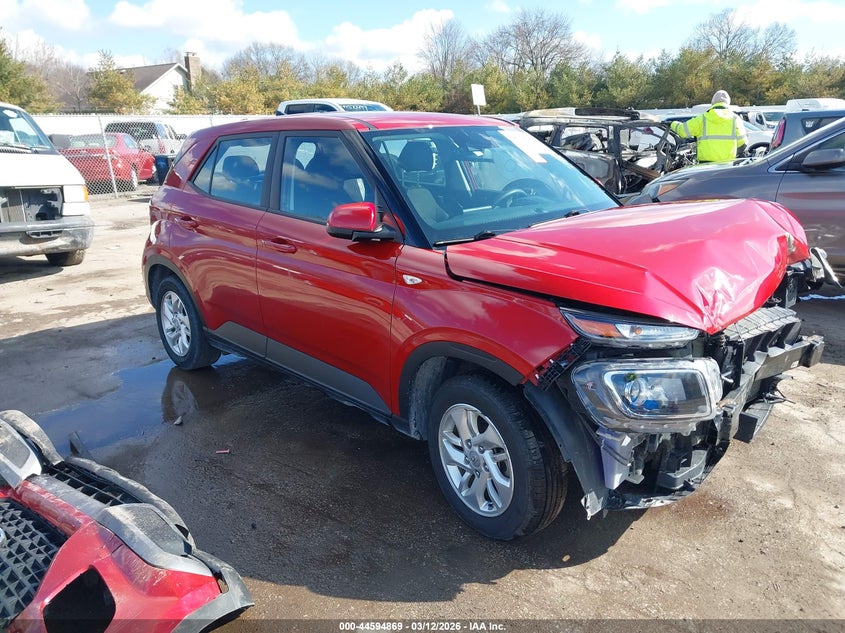 2021 Hyundai Venue VIN KMHRB8A36MU068127 IAAI salvage auction — FRONT END, Scrap (Michigan), sold $1,150 on 2026-07-28 (photo 1)
