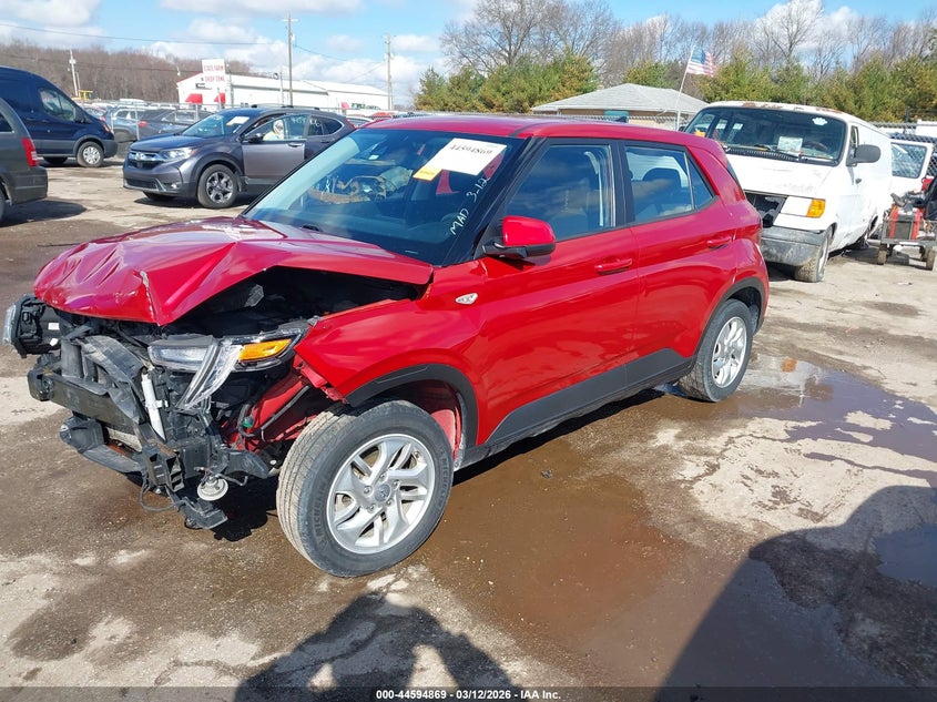 2021 Hyundai Venue VIN KMHRB8A36MU068127 IAAI salvage auction — FRONT END, Scrap (Michigan), sold $1,150 on 2026-07-28 (photo 2)