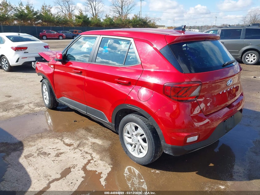 2021 Hyundai Venue VIN KMHRB8A36MU068127 IAAI salvage auction — FRONT END, Scrap (Michigan), sold $1,150 on 2026-07-28 (photo 3)