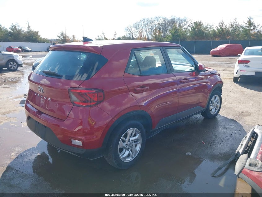 2021 Hyundai Venue VIN KMHRB8A36MU068127 IAAI salvage auction — FRONT END, Scrap (Michigan), sold $1,150 on 2026-07-28 (photo 4)