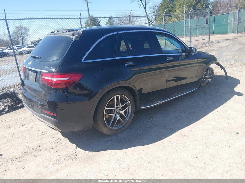 2019 Mercedes-benz Glc VIN WDC0G4KB2KV176968 IAAI salvage auction — FRONT END, Salvage Title, sold $3,150 on 2026-07-31 (photo 4)
