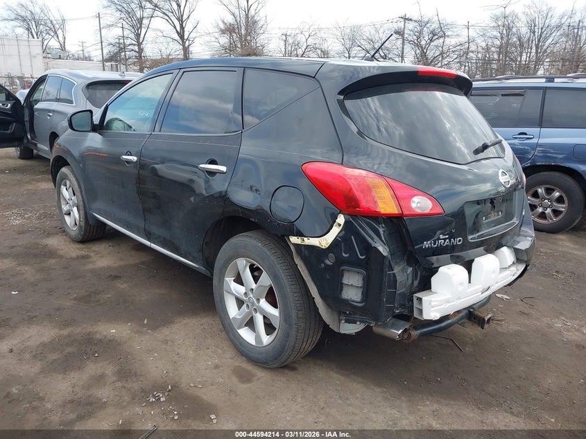 2010 Nissan Murano VIN JN8AZ1MW4AW122913 IAAI salvage auction — REAR END, Salvage (New Jersey), sold $225 on 2026-07-20 (photo 3)
