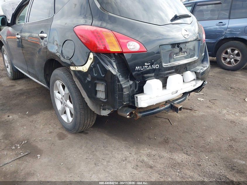 2010 Nissan Murano VIN JN8AZ1MW4AW122913 IAAI salvage auction — REAR END, Salvage (New Jersey), sold $225 on 2026-07-20 (photo 6)