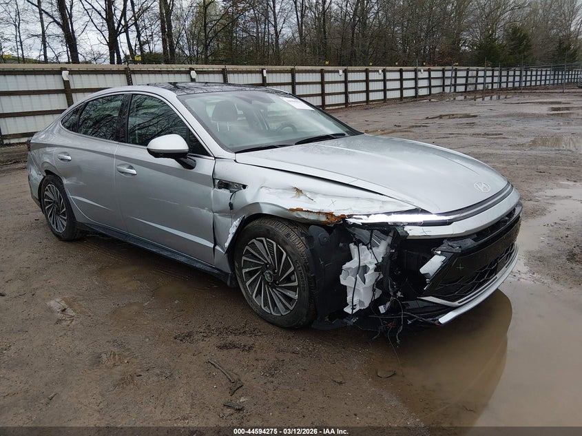 2025 Hyundai Sonata VIN KMHL54JJ3SA128867 IAAI salvage auction — FRONT END, Salvage (Tennessee), sold $9,300 on 2026-07-29 (photo 1)