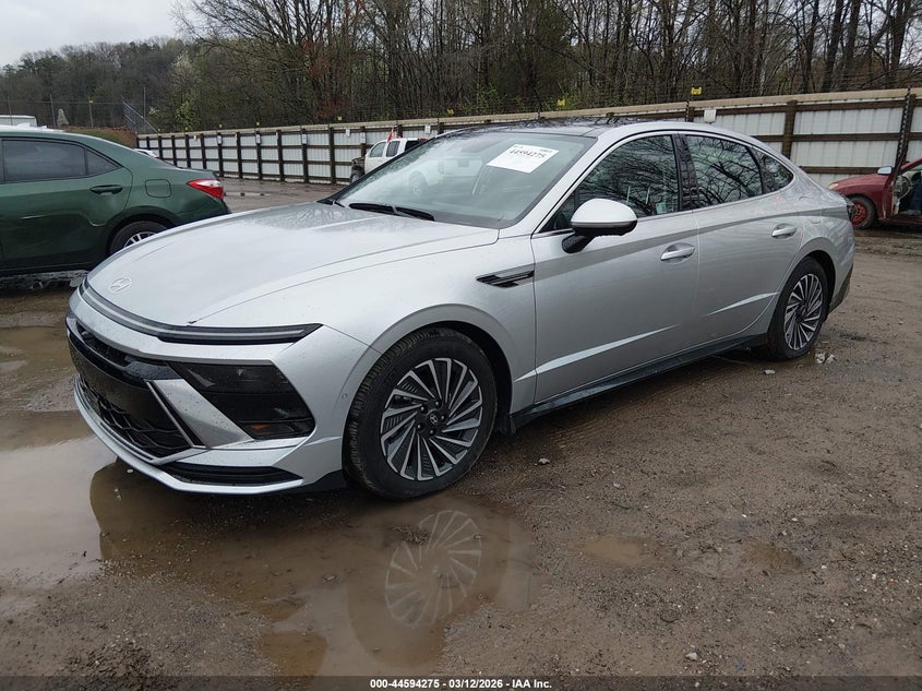 2025 Hyundai Sonata VIN KMHL54JJ3SA128867 IAAI salvage auction — FRONT END, Salvage (Tennessee), sold $9,300 on 2026-07-29 (photo 2)