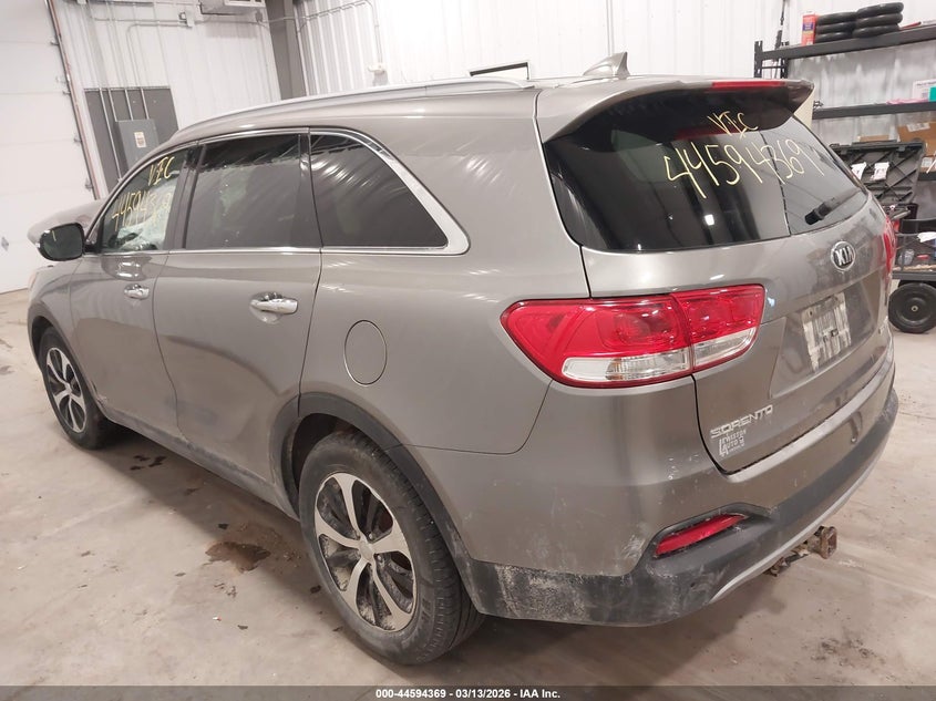 2016 Kia Sorento VIN 5XYPHDA11GG029422 IAAI salvage auction — FRONT END, Salvage (Minnesota), sold $25 on 2026-07-29 (photo 3)