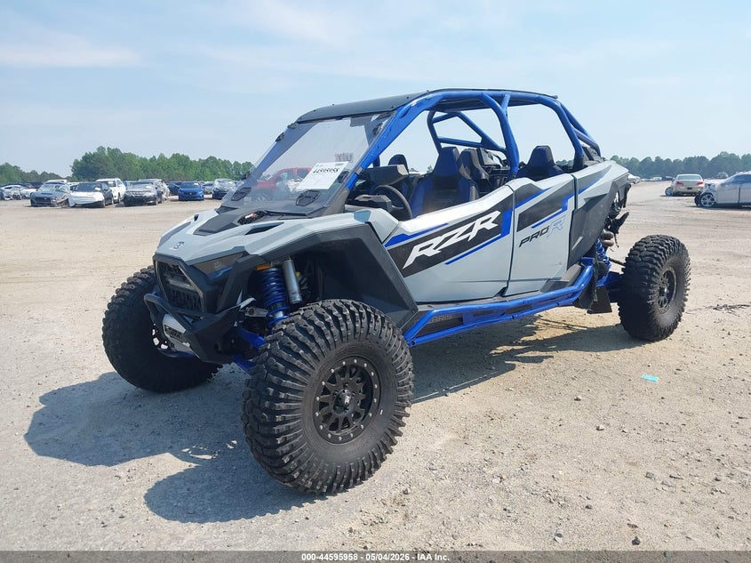2025 Polaris Rzr VIN 3NSR4E2K4SG076440 IAAI salvage auction — EXTERIOR BURN, Bill Of Sale (North Carolina), sold $13,250 on 2026-07-07 (photo 2)