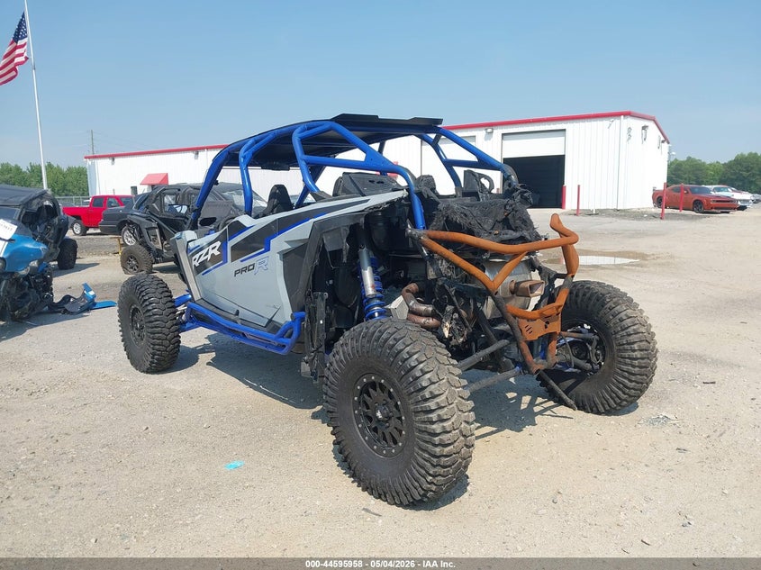 2025 Polaris Rzr VIN 3NSR4E2K4SG076440 IAAI salvage auction — EXTERIOR BURN, Bill Of Sale (North Carolina), sold $13,250 on 2026-07-07 (photo 3)