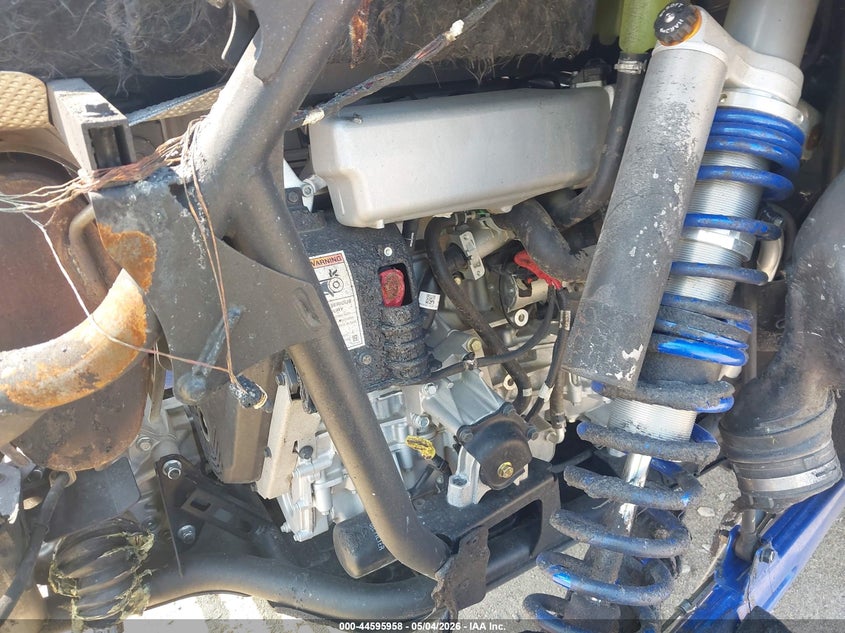 2025 Polaris Rzr VIN 3NSR4E2K4SG076440 IAAI salvage auction — EXTERIOR BURN, Bill Of Sale (North Carolina), sold $13,250 on 2026-07-07 (photo 8)