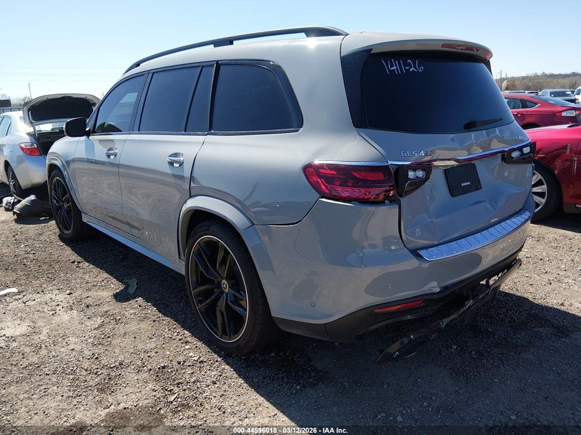 2025 Mercedes-benz Gls-klasse VIN 4JGFF5KE1SB491258 IAAI salvage auction — REAR END, Clear (Oklahoma), sold $37,250 on 2026-07-21 (photo 3)
