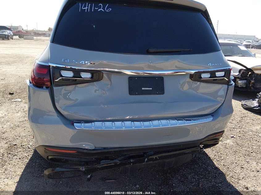 2025 Mercedes-benz Gls-klasse VIN 4JGFF5KE1SB491258 IAAI salvage auction — REAR END, Clear (Oklahoma), sold $37,250 on 2026-07-21 (photo 6)
