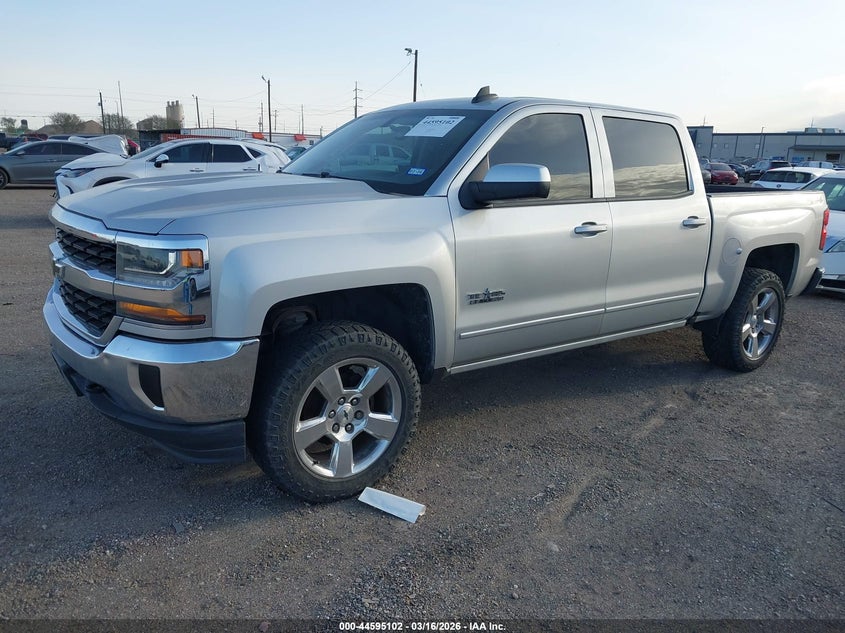 2017 Chevrolet Silverado 1500 VIN 3GCUKREC2HG380193 IAAI salvage auction — HAIL, Original (Texas), sold $8,450 on 2026-08-19 (photo 2)